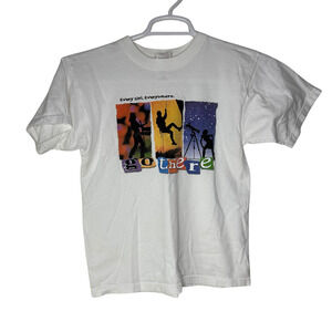 Vintage Girl Scouts Fruit of the Loom Shirt Youth Large‎ Go There Hiking Outdoor